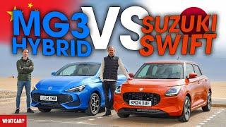 NEW Suzuki Swift vs MG3 Hybrid review – which is REALLY cheaper to run?  What Car?