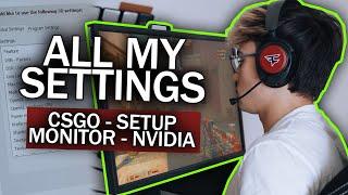  Twistzz - Setup & Settings 2023 - CS Monitor Nvidia Hardware