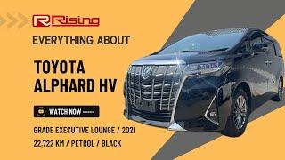 SOLD【2021】Toyota Alphard Hybrid 4WD Grade Executive Lounge 22722 km - Japanese Car