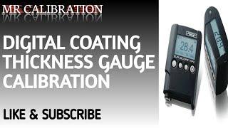 How to Calibrate Coating Thickness Gauge#calibration #thickness #coating