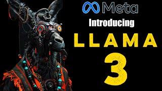 Metas LLAMA 3 SHOCKS the Industry  OpenAI Killer? Better than GPT-4 Claude 3 and Gemini Pro