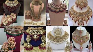 Bridal Jewellery Design Ideas Bridal Jewellery Design Image #fashion #beauty #necklacecollection