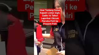 Usai Tantang Debat Kapolri Kate Victoria Lim Laporkan Oknum Perwira Polri