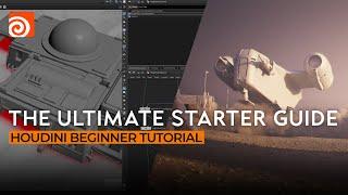 Houdini Beginner Tutorial  The Ultimate Starter Guide 3+ Hours of free lessons