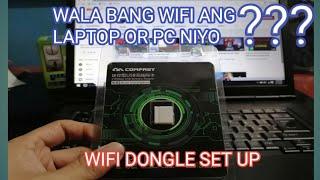 HOW TO SET-UP USB WIRELESS ADAPTER WIFI DONGLE FOR LAPTOP AND PC