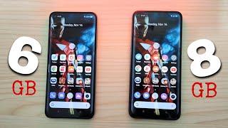 Realme 7 6GB vs Realme 7 8GB Speed Test Benchmark