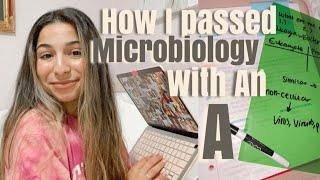 How I Passed Microbiology With An A Pre-Nursing  Sukaina Attar