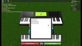 Roblox Piano Faded Sheets