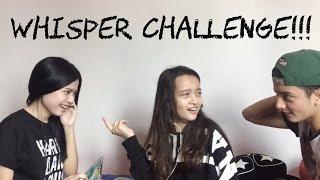 The whisper challenge with Bryan Domani  Jegan1421