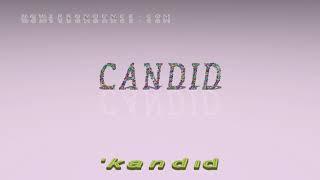 candid - pronunciation + Examples in sentences and phrases