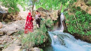 The Nomadic Life A Journey to Irans Stunning Ateshgah Waterfall  Explore Irans Hidden Gem