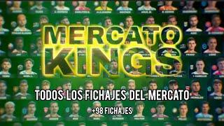 TODOS LOS TRASPASOS DEL MERCADO DE FICHAJE DE LA KINGS LEAGUE +98 FICHAJES