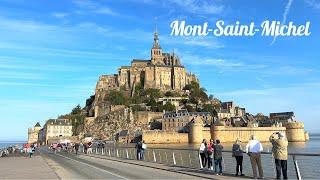 4K Le Mont Saint-Michel The Magical Tidal Island in Normandy France 2023