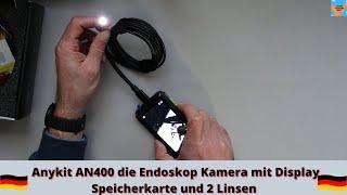 Anykit AN400 die Endoskop Kamera mit Display Speicherkarte und 2 Linsen - Perfektes Werkzeug?