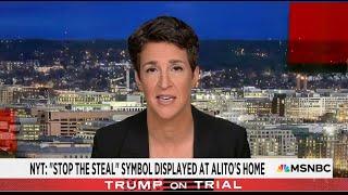 Its unsettling. Its gross. Rachel Maddow weighs in on Justice Alitos Jan. 6 flag-flying