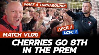 VLOG COMEBACK KINGS Cherries Secure Vital Points Against Leicester In Four Minute RAMPAGE