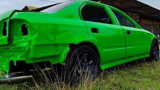 REPAINT CHANGE COLOUR  GREEN DONE