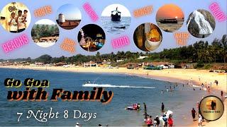 Go Goa With Family I Goa Trip I Goa Beaches I Goa Forts I Goa Waterfalls @MusafirHuYaaron1