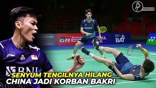 Bakri Sulit Diredam China. Serangan Barbar Modal Bagas Fikri Atasi Liang Wang di Thailand Open 2023