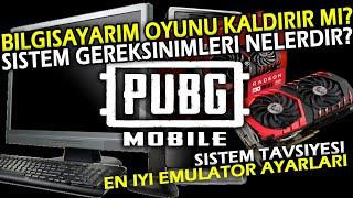 Bilgisayarım Pubg Mobile Kaldırır mı? Pubg mobile Sistem Tavsiyesi  En iyi Emülatör Ayarları 2021 