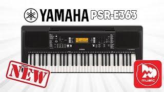 YAMAHA PSR-E363 Новый домашний синтезатор