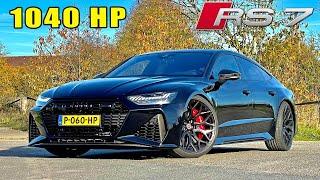 1040HP Audi RS7 C8 *333kmh* REVIEW on Autobahn