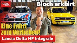 Zum Verlieben Alex fährt sein Traumauto Lancia Delta HF Integrale - Bloch erklärt #208  ams