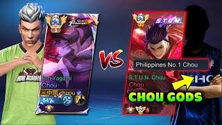 I MET CHOU GODS IN RANKED AND THIS HAPPENED... he challenge the wrong person - Mobile Legends