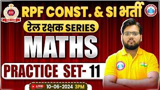 RPF Math Practice Set #11  RPF SI & Constable 2024  RPF Math Class 2024 By Aakash Sir