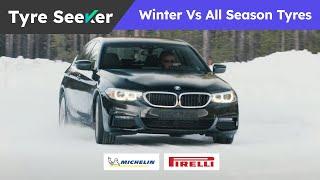 Winter Vs All Season Tyres in Winter Conditions - Just The Results