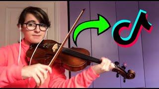 LE CANZONI PIU POPOLARI DI TIK TOK CON IL VIOLINO Pt.3