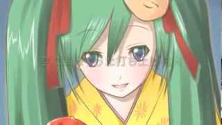 Watamote ED 04 - Hatsune Miku - natsu matsuri Dance ver.