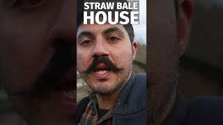 BUILD A HOUSE WITH STRAW BALES #offgrid #homestead #tinyhome # #strawbalehome #cob