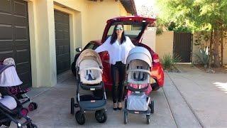 Carmen the Modern Mom  Stokke Xplory + Stokke Trailz In Compact Car