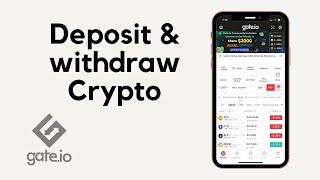 How to Deposit and Withdraw Cryptocurrency on Gate.io