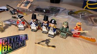 ADAH #21 Brickmania ww2 flamethrower operator Citizen brick brickarms mystery pack vol 4 & more