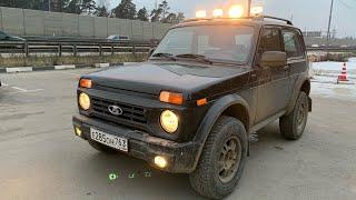 Lada Niva Legend 4x4 Bronto - POV test drive. Driver’s eyes