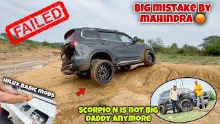 Mahindra ki is galti ki wajah se Scorpio N huyi offroad mai Fail   Basics mods in Hilux