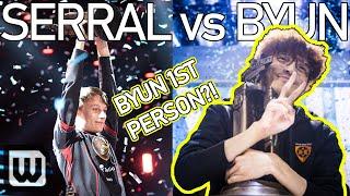 Starcraft 2 WORLD CHAMPION vs WORLD CHAMPION Serral vs Byun - Byun POV