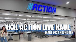 XXXL ACTION LIVE HAUL  MÄRZ 2024  FRÜHLINGS DEKO  GARTEN ABTEILUNG  NEUHEITEN