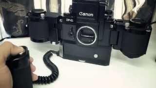 CANON F-1 w Servo EE Finder & Film Chamber 250