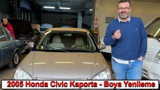 2005 Honda Civic Es7 Kasa Kaporta-Boya Yenileme ve Geçmiş Onarımları İyileştirme