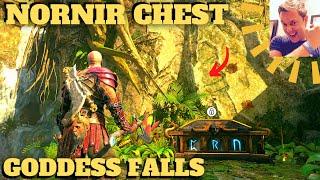 God of War Ragnarok - Nornir Chest Goddess Falls Freyas Missing Peace Vanaheim