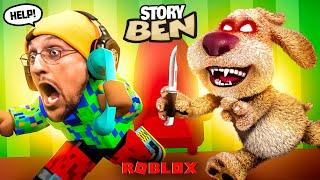 TALKING BEN Roblox Story  Yes No Hahaha - FGTeeV vs. the Psycho Dog