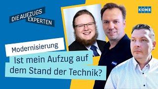 Ist mein Aufzug auf dem Stand der Technik? Modernisierung