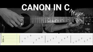 Canon in C - Fingerstyle Guitar Cover  Tab 