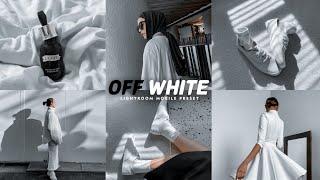 Off White - Lightroom Mobile Presets  White Preset  White Filter  Lr White Preset