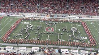 Halftime The Ohio State University Marching Band  Run Forrest Run 9724