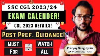 SSC CGL 2023 -  Post Preference Guidance  Made For SSC