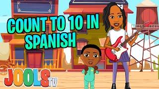 Learning Spanish For Kids  Learn to count to 10 in Spanish  Nursery Rhymes + Kids Songs